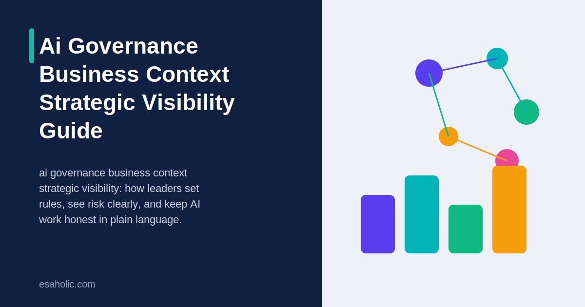 ai governance business context strategic visibility