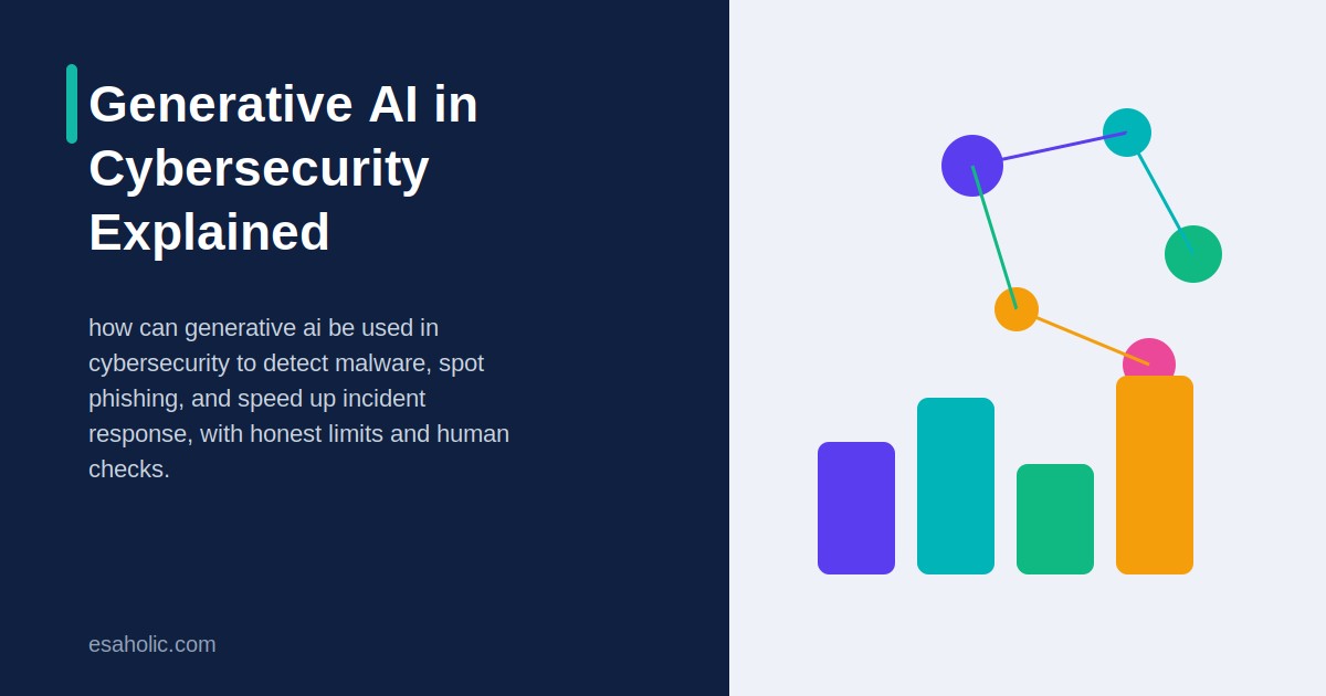 how can generative ai be used in cybersecurity