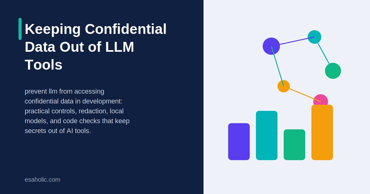 prevent llm from accessing confidential data in development