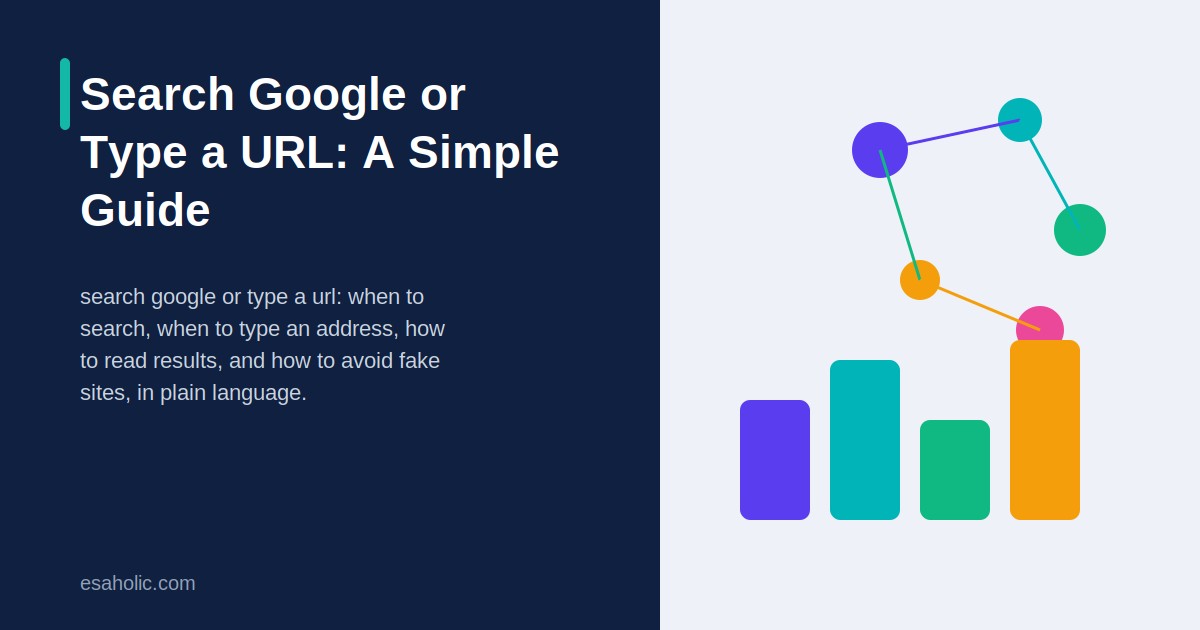 search google or type a url